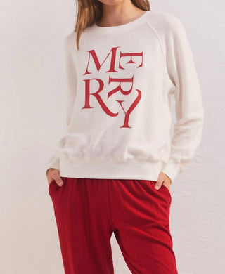 Z Supply - Moletom Merry Relaxed