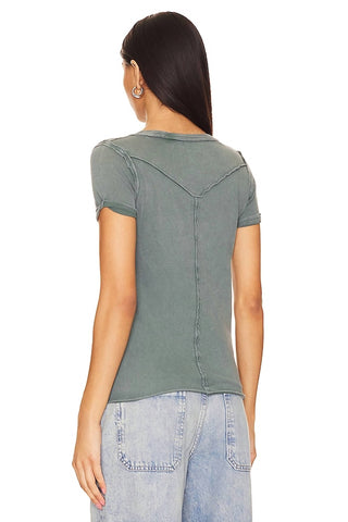 Free People - Camiseta de manga curta Wild