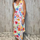 Charlie B - Sleeveless V-neck Dress