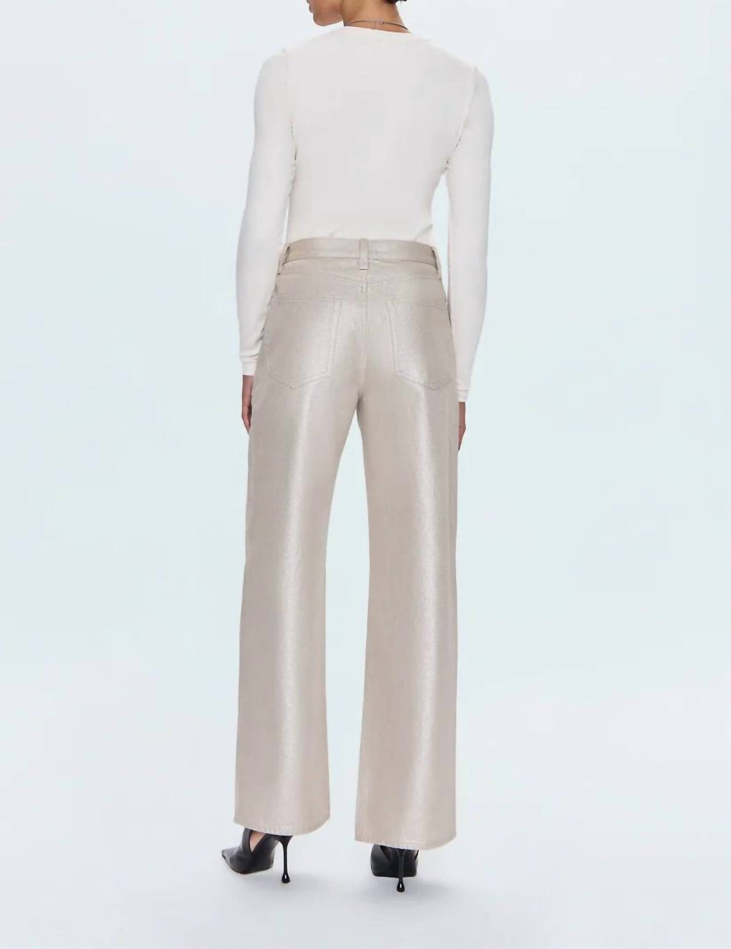 Pistola - Tate High Rise Bowed Leg Jean