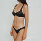 Gigizara - Junonia Shimmer High-cut Bikini Bottom