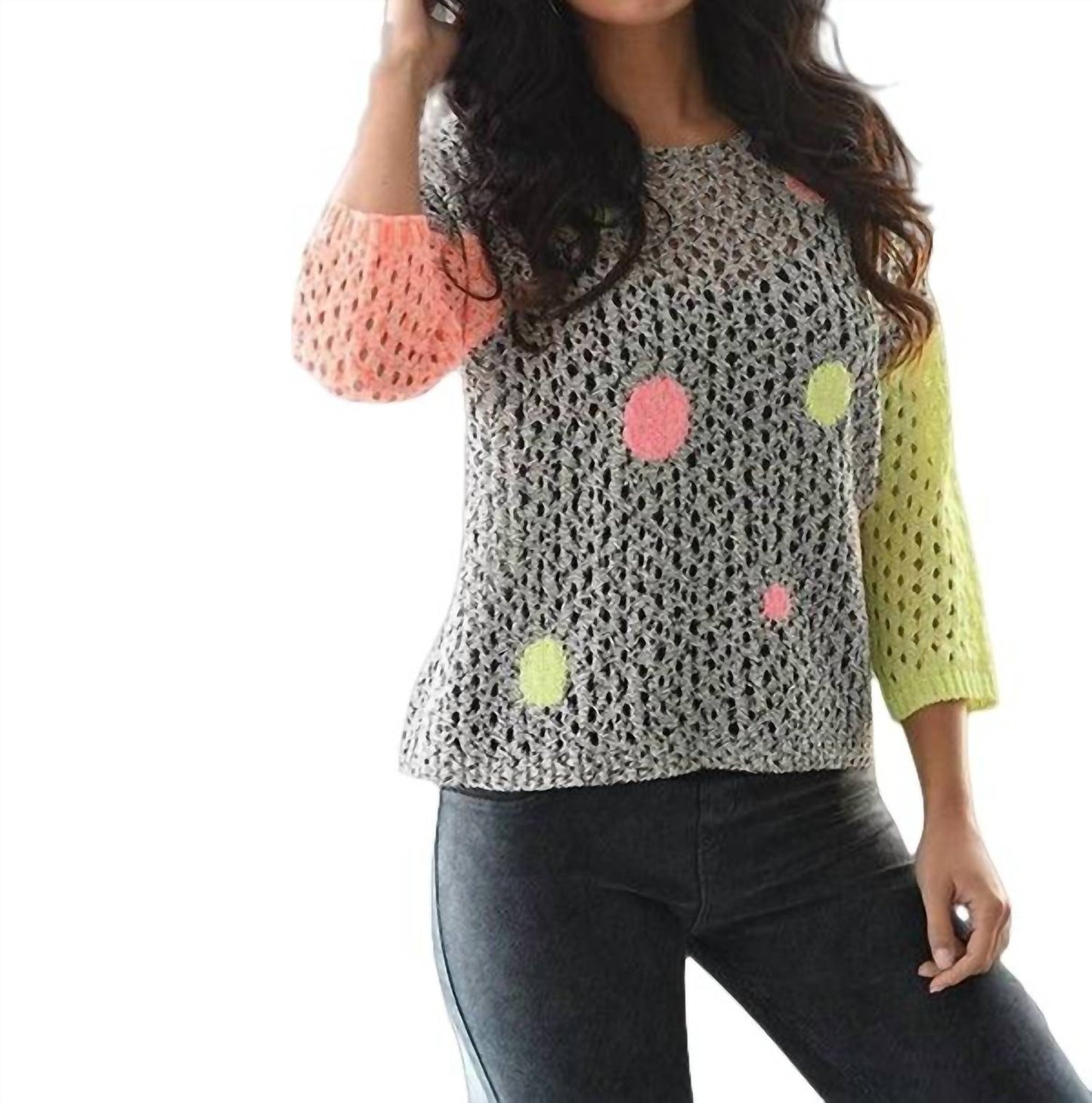 French Kyss - Bubbles Crochet Top