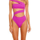 Agua Bendita - Irisha Cutout Design One Piece Swimsuit