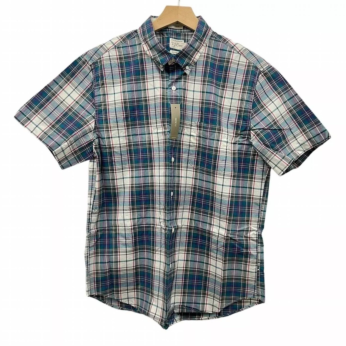 J.Crew - Short-sleeve Secret Wash Cotton Poplin Shirt