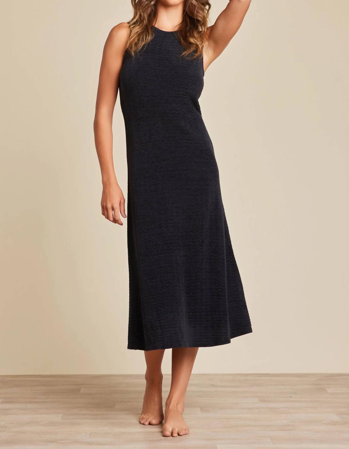 Barefoot Dreams - Ultra Lite Pointelle Tank Midi Dress