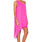Krisa - One Shoulder Mini Dress