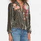 Johnny Was - Chrys Velvet Bomber Jacket