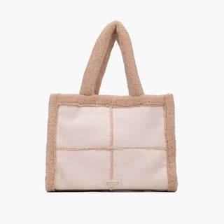 Como Sonhos - Bolsa Tote Sherpa Vegana North Everyday Feminina