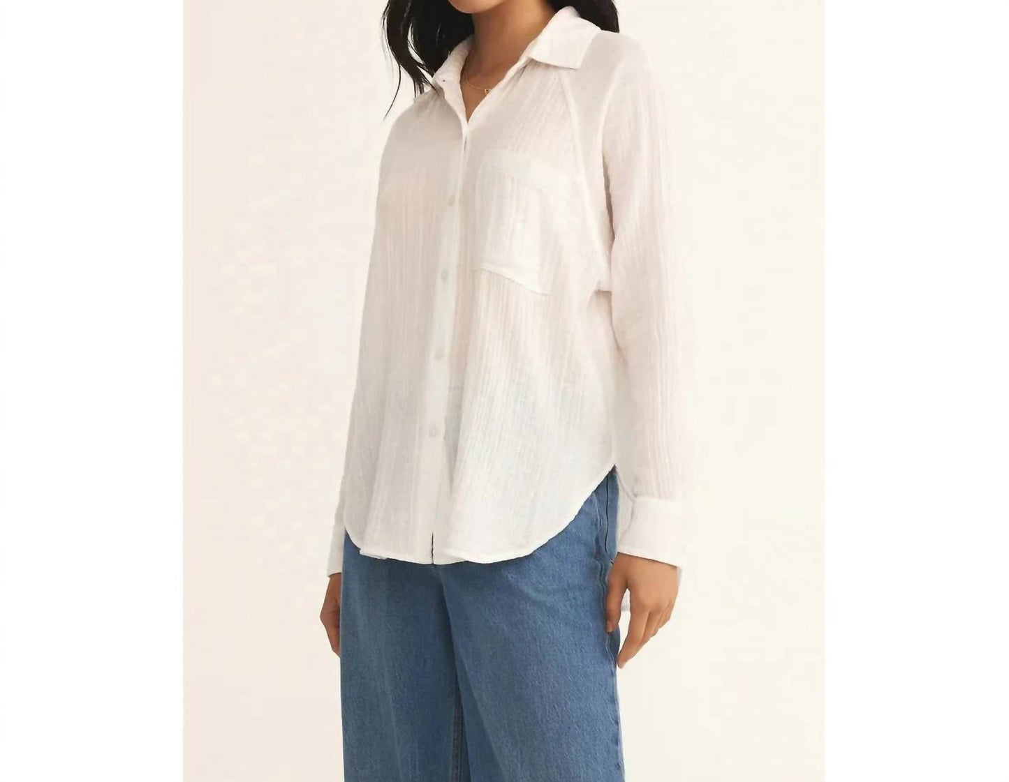 Z Supply - Perfect Airy Gauze Button Up