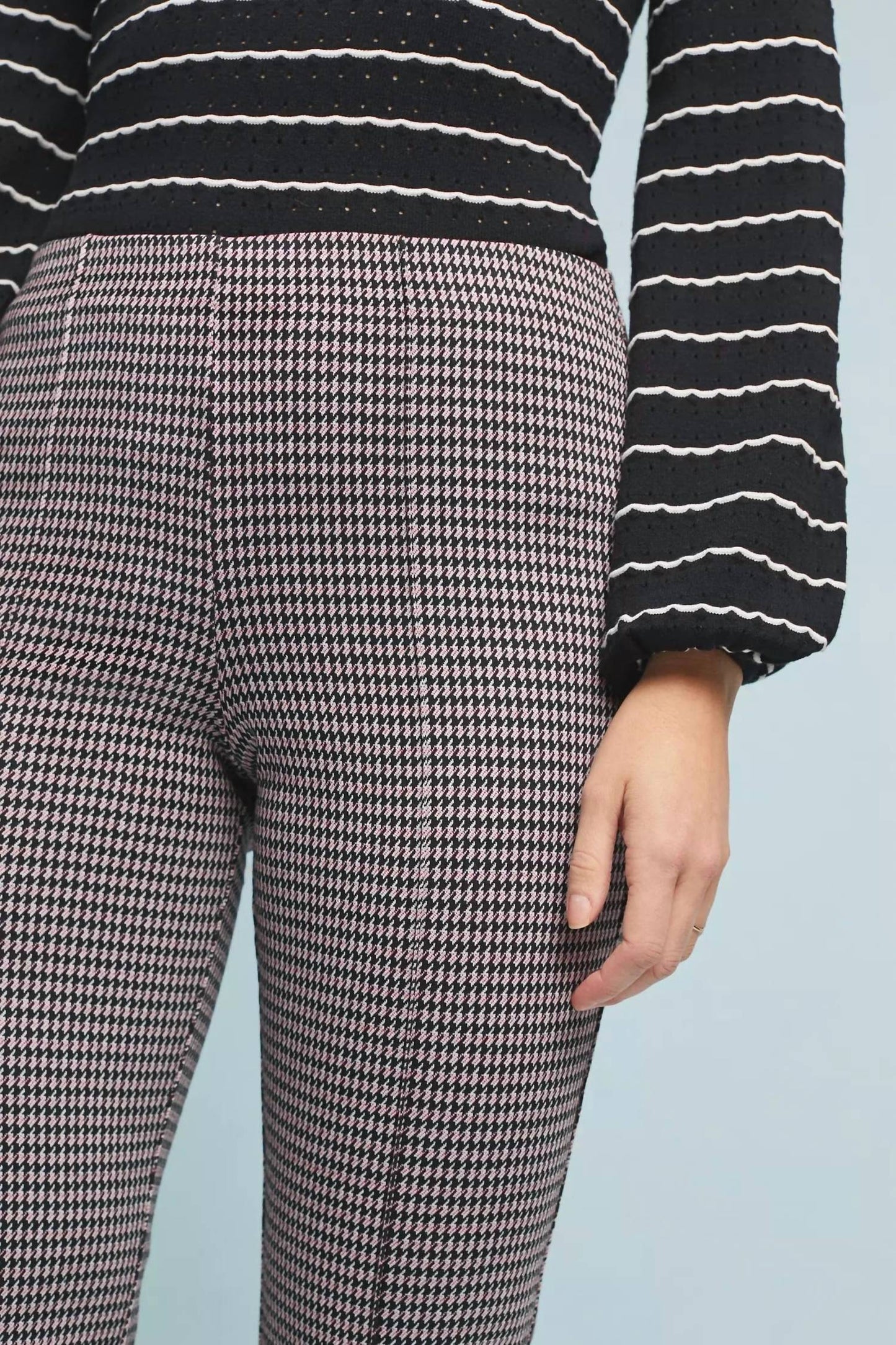 Eva Franco - Houndstooth Flare Pants