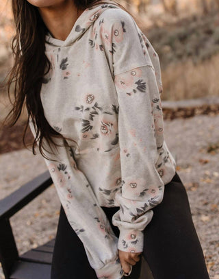 Ampersand Ave - University Floral Hoodie
