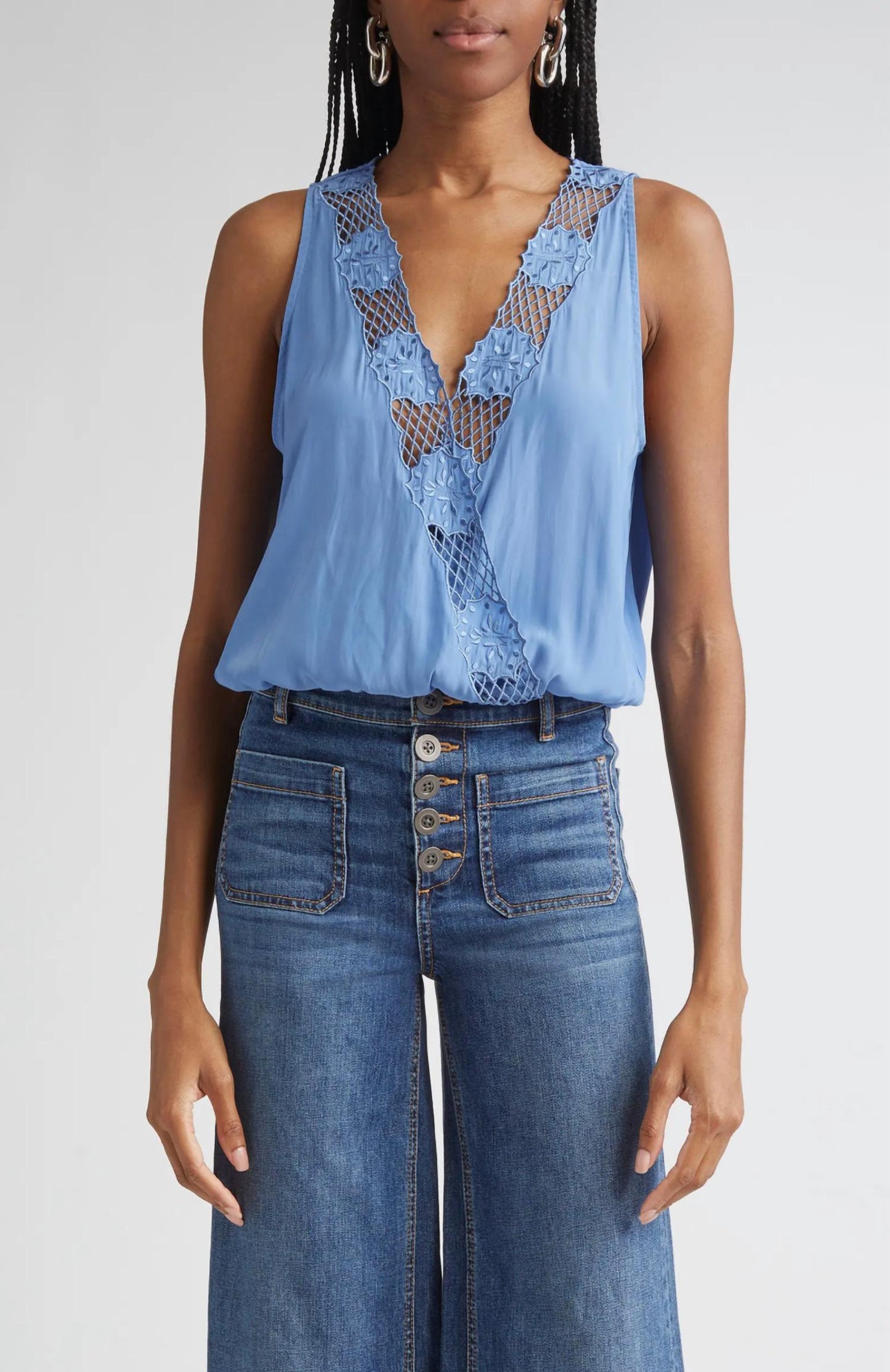 Ramy Brook - Daisy Embroidered Tank Top