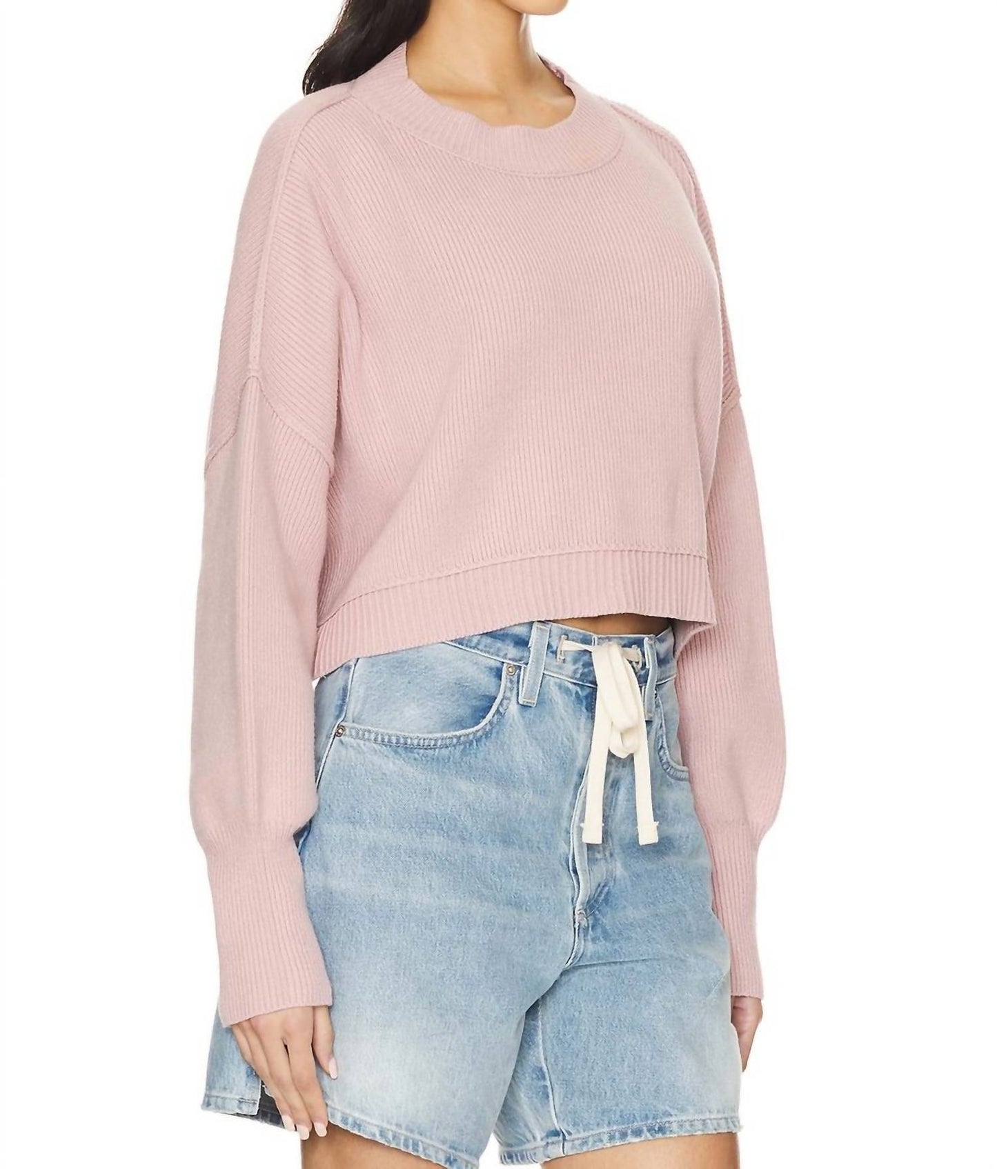 Free People - Easy Street Crop Pullover Sweater