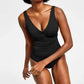Ralph Lauren - Ring Over The Shoulder Tummy Control One Piece Swimsuit