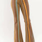 Judy Blue - Mid Rise Stretch Striped Flare Jeans