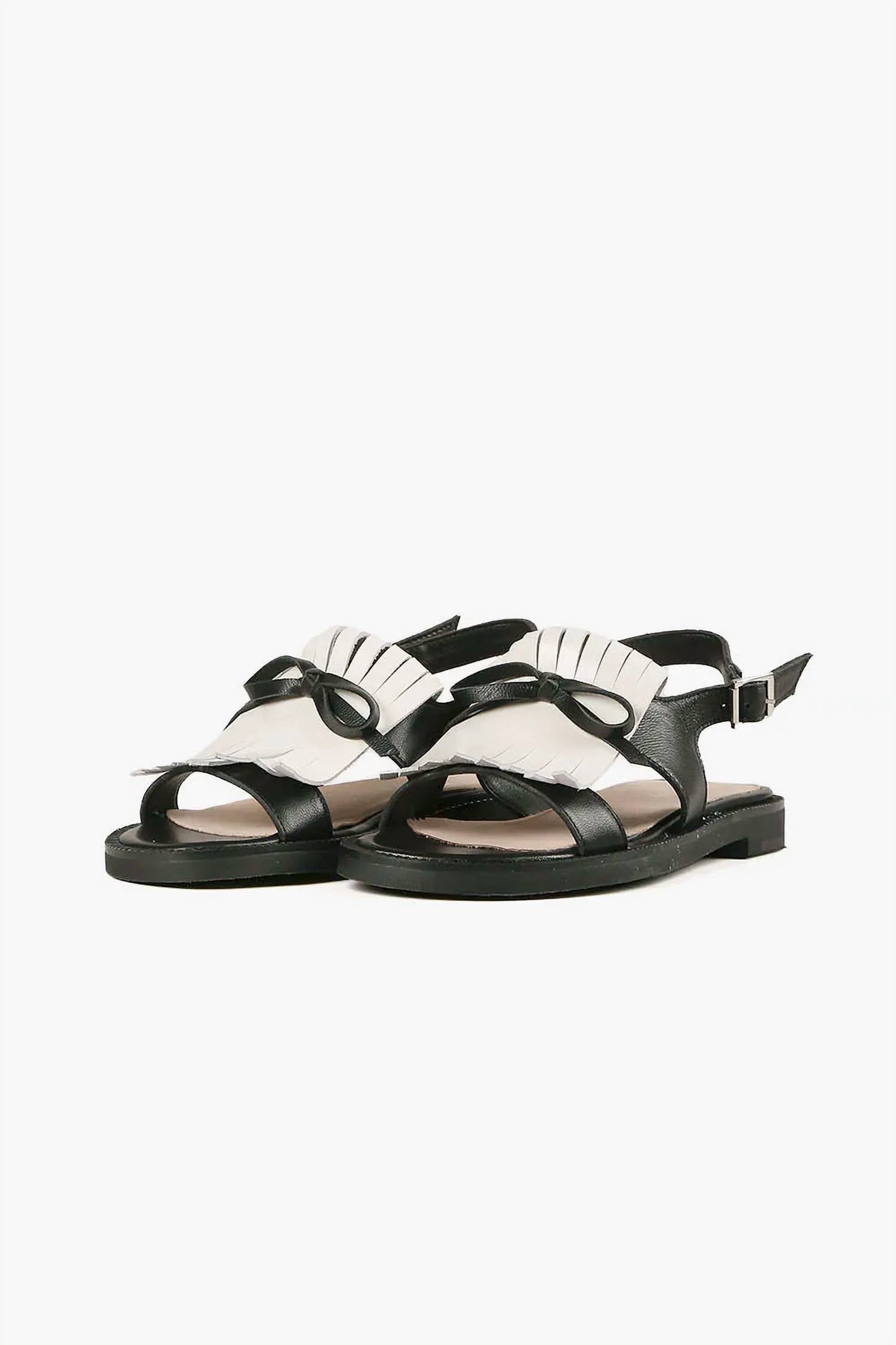All Black - Women's Ortega Bow Sandal