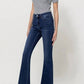 Flying Monkey - Lennox Mid Rise Flare Jeans