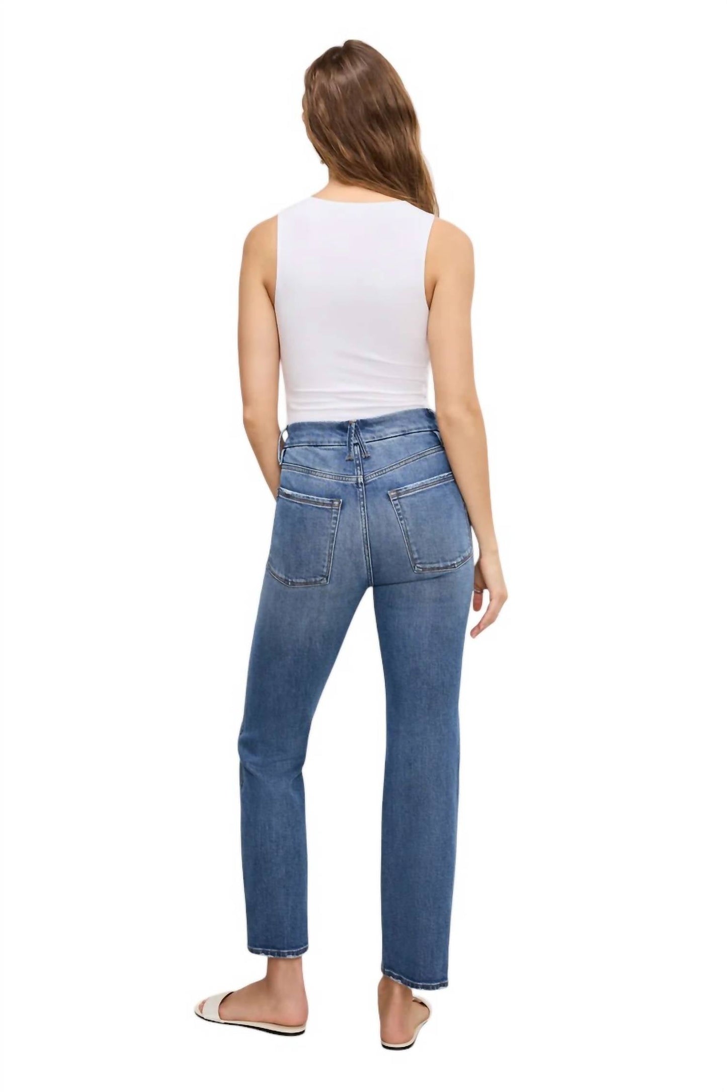 Good American - Good Curve Straight Jeans