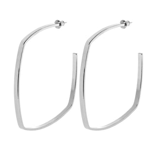 Eklexic - Argolas Quadradas Femininas