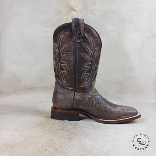 Roper - Bota masculina Pierce CC Waxy com bico quadrado