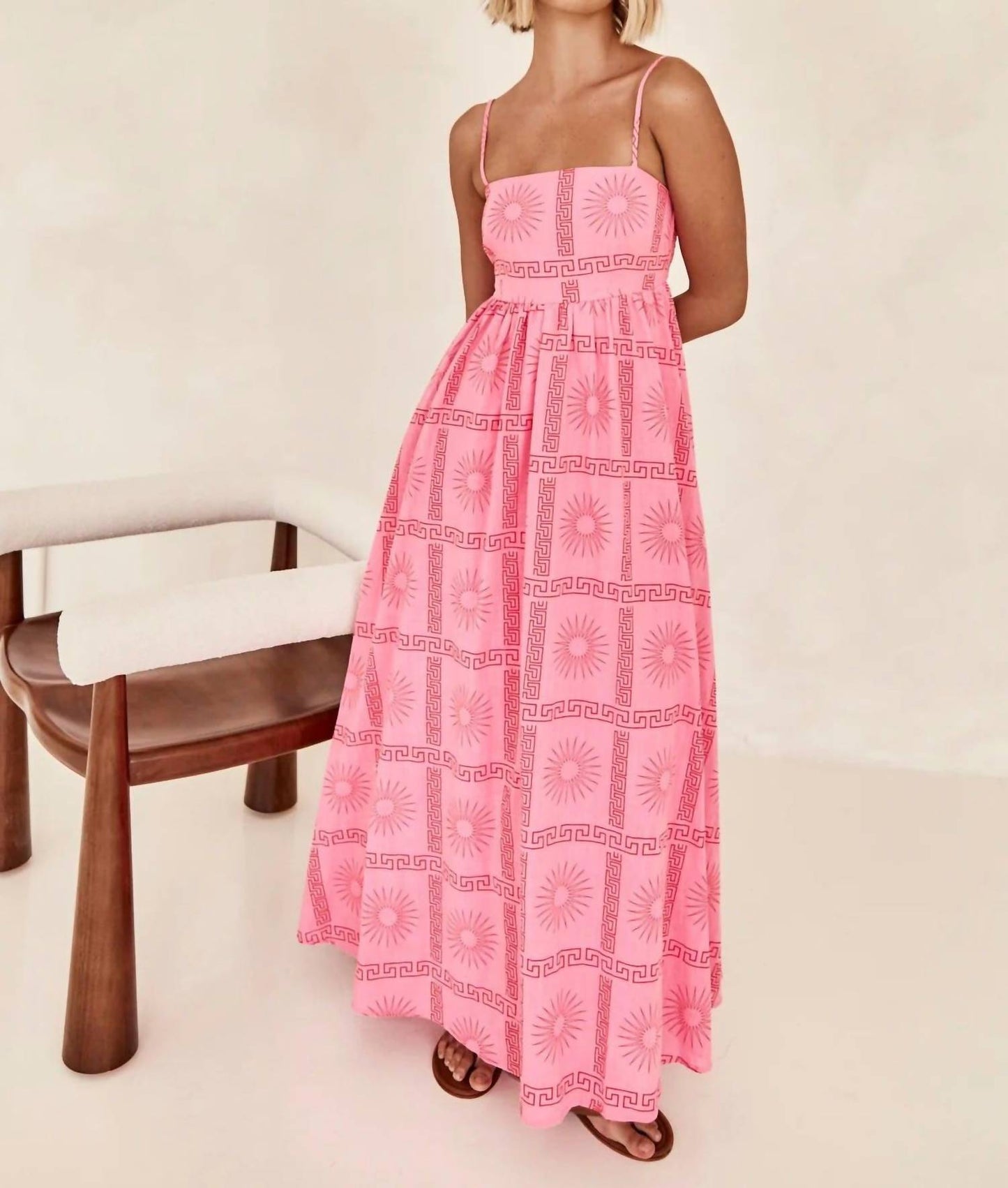 Little Trendy - Genesis Floral Printed Maxi Dress