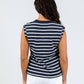 Nation Ltd - Women's Marina Stripe Muscle Top