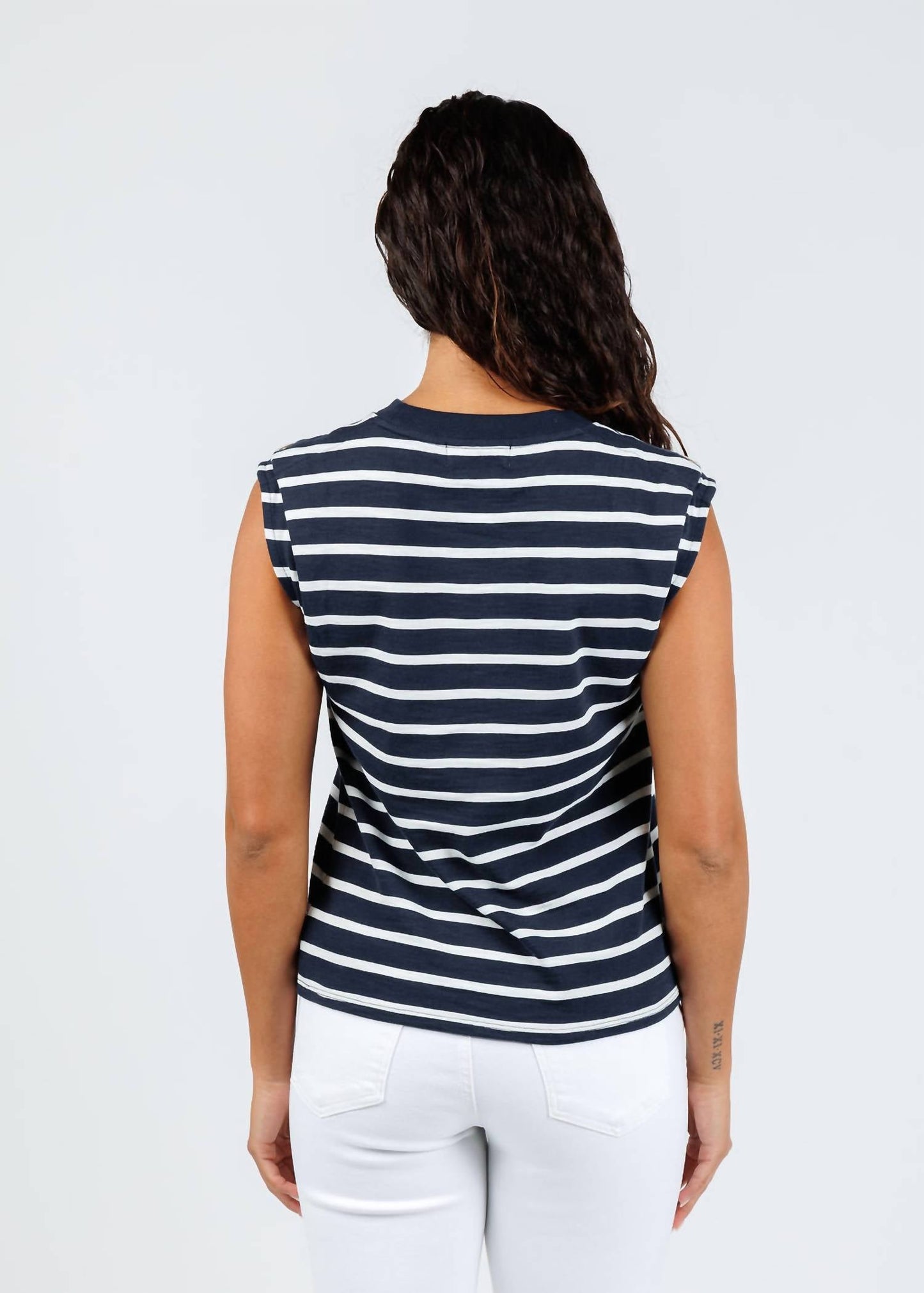 Nation Ltd - Women's Marina Stripe Muscle Top