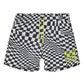 WeSC Men's Zack Warp All Over Print Shorts - Black