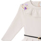 Sasha+Z - Girls Belt & Embroidery Nylon Dress