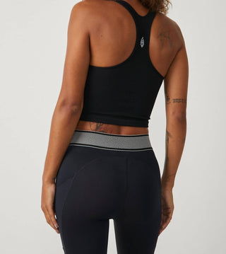 Free People - Camiseta regata curta Free Throw