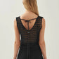 Alohas - Kioko Black Knit Top