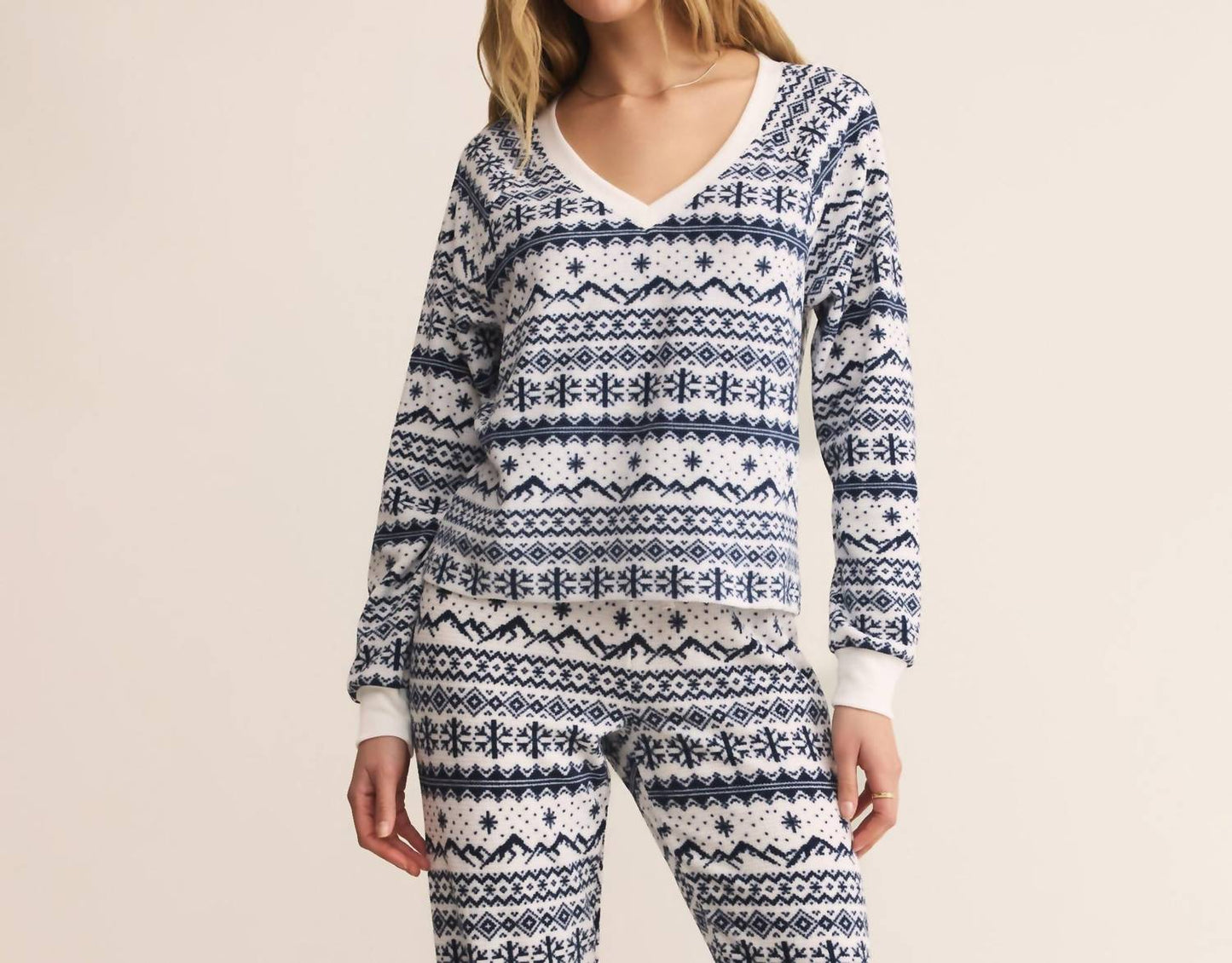 Z Supply - Slopes Fairisle Top