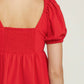 Entro - Bubble Sleeve Babydoll Top