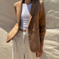 Z Supply - SANDELLE FAUX SUEDE BLAZER
