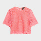 Le Superbe - Lace Short Sleeve Tee