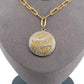 Love Love Tennis - Women's Big Diamond Tennis Ball Necklace