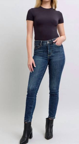 Judy Blue - Calça Jeans Tummy Control Lavagem Escura