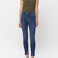 Judy Blue - High Waist Front Inseam & Slit Skinny Denim Jeans