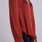 Bella Dahl - SHIRRED BUTTON UP BLOUSE