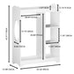 Dress Up Storage With Mirror and Hooks, Clothes Rack With Hanging Rod