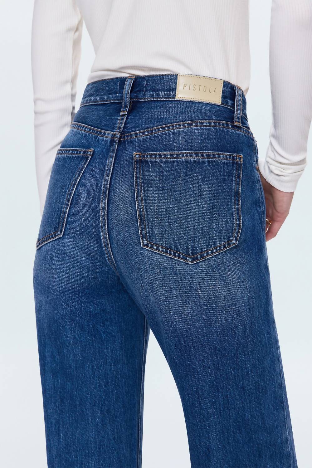Pistola - Cassie Super High Rise Straight Jean