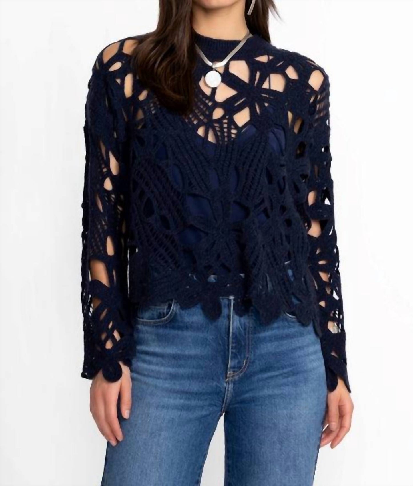 Johnny Was - THE CROCHET PULLOVER