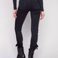 Charlie B - Slim Leg Jeans With Velvet Bow