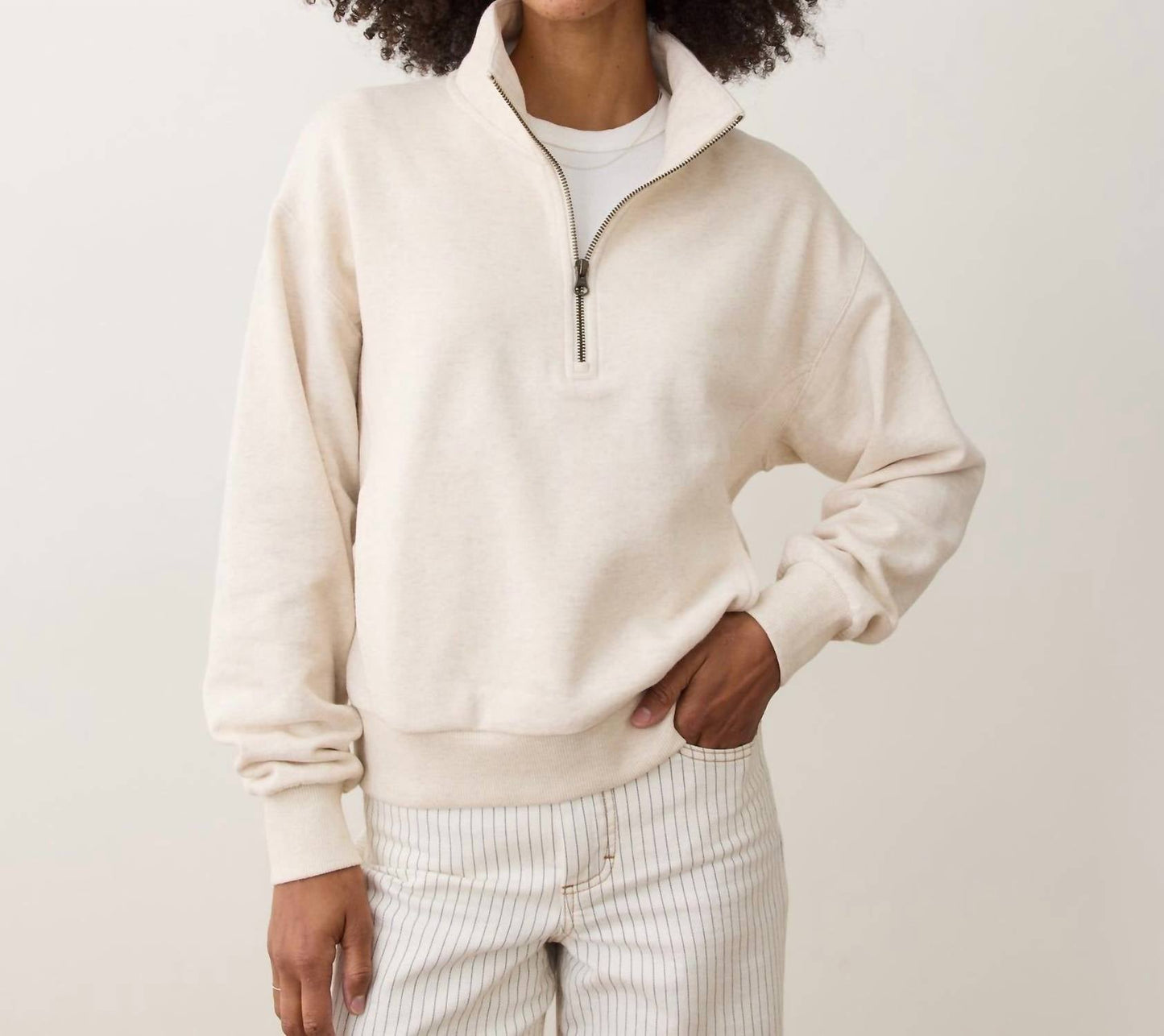 Marine Layer - Cloud 9 Fleece Half Zip Sweater