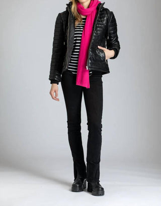 11 Uptown - Jaqueta de couro Puffer