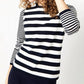 Ann Mashburn - Alida Crewneck Stripe Tee