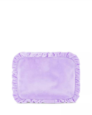 Stoney Clover Lane - Bolsa feminina de veludo com babados - Grande