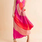 Trendsi - Aemi+Co Color Block Sleeveless Maxi Dress