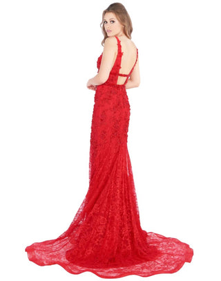 Mac Duggal - Vestido longo sereia