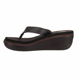 Volátil - Sandálias de cunha Frappachino femininas